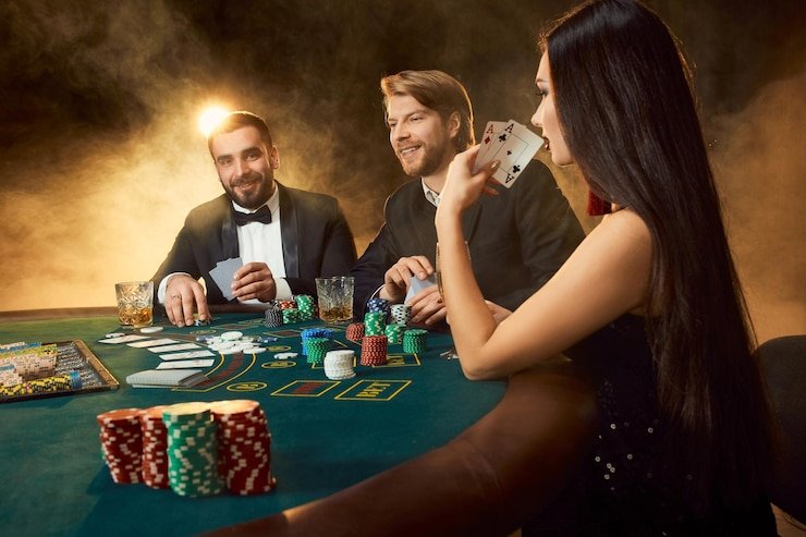 Meja poker live king bet dengan dealer profesional dan antarmuka interaktif